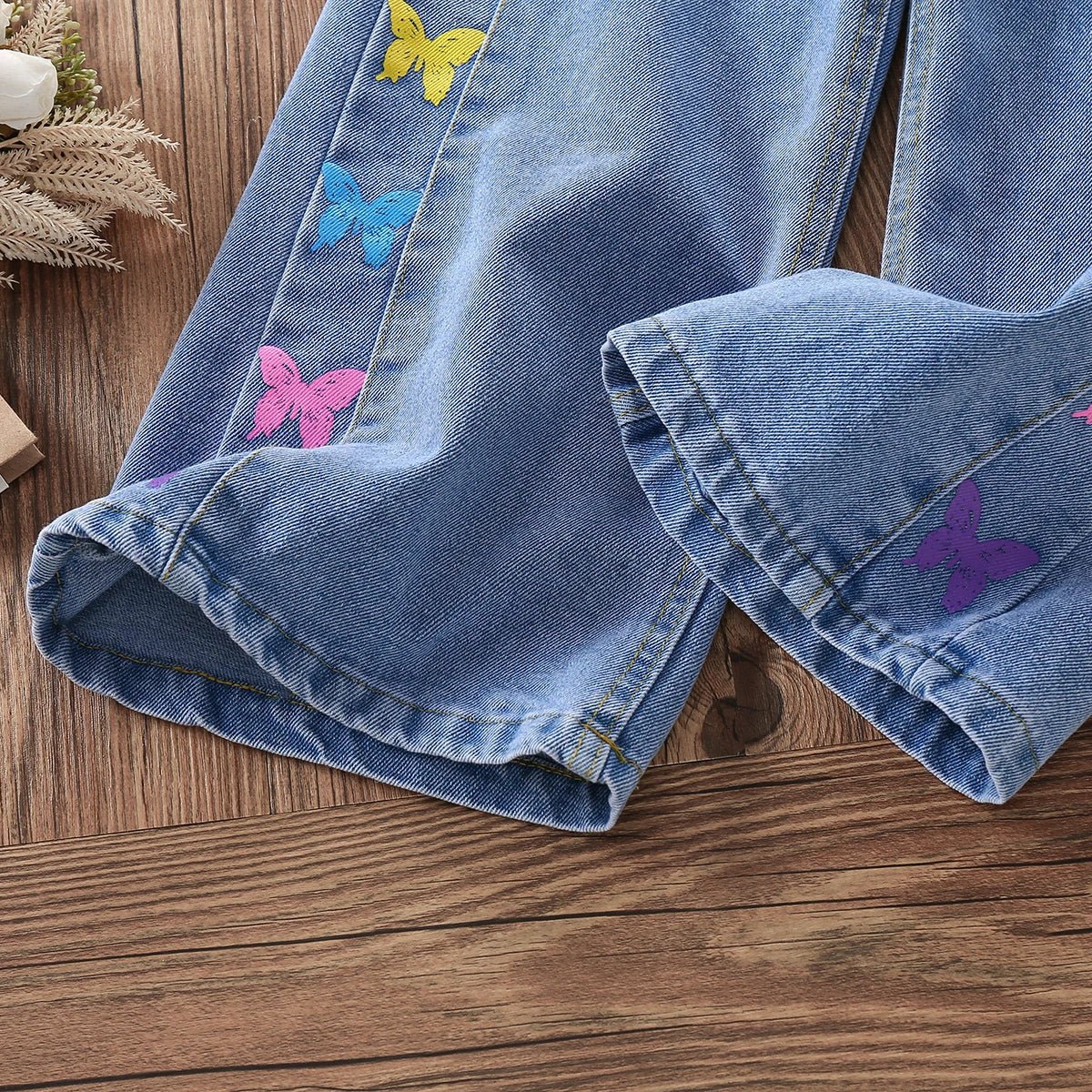 Pants for Girls Jeans Teenagers Children Clothing Butterfly Print Trousers Spring Autumn Baby Kids Clothes Jeans 6 8 10 12 14 Y - TheGlamTrend14:173;200000463:200004188;200007763:201336100BlueCHINA3TPants for Girls Jeans Teenagers Children Clothing Butterfly Print Trousers Spring Autumn Baby Kids Clothes Jeans 6 8 10 12 14 Y