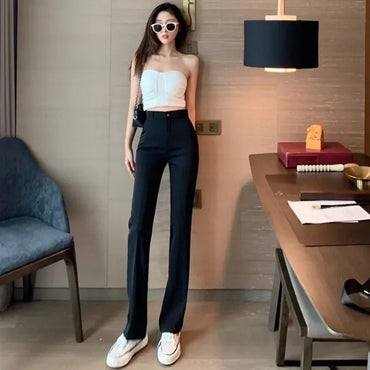 Pants for Women New In High Waist Wide Leg Woman Trousers Chic and Elegant One Size Vintage All Medium Autumn Quality Classic G - TheGlamTrend14:193White Pants;5:100014065White PantsXLPants for Women New In High Waist Wide Leg Woman Trousers Chic and Elegant One Size Vintage All Medium Autumn Quality Classic G
