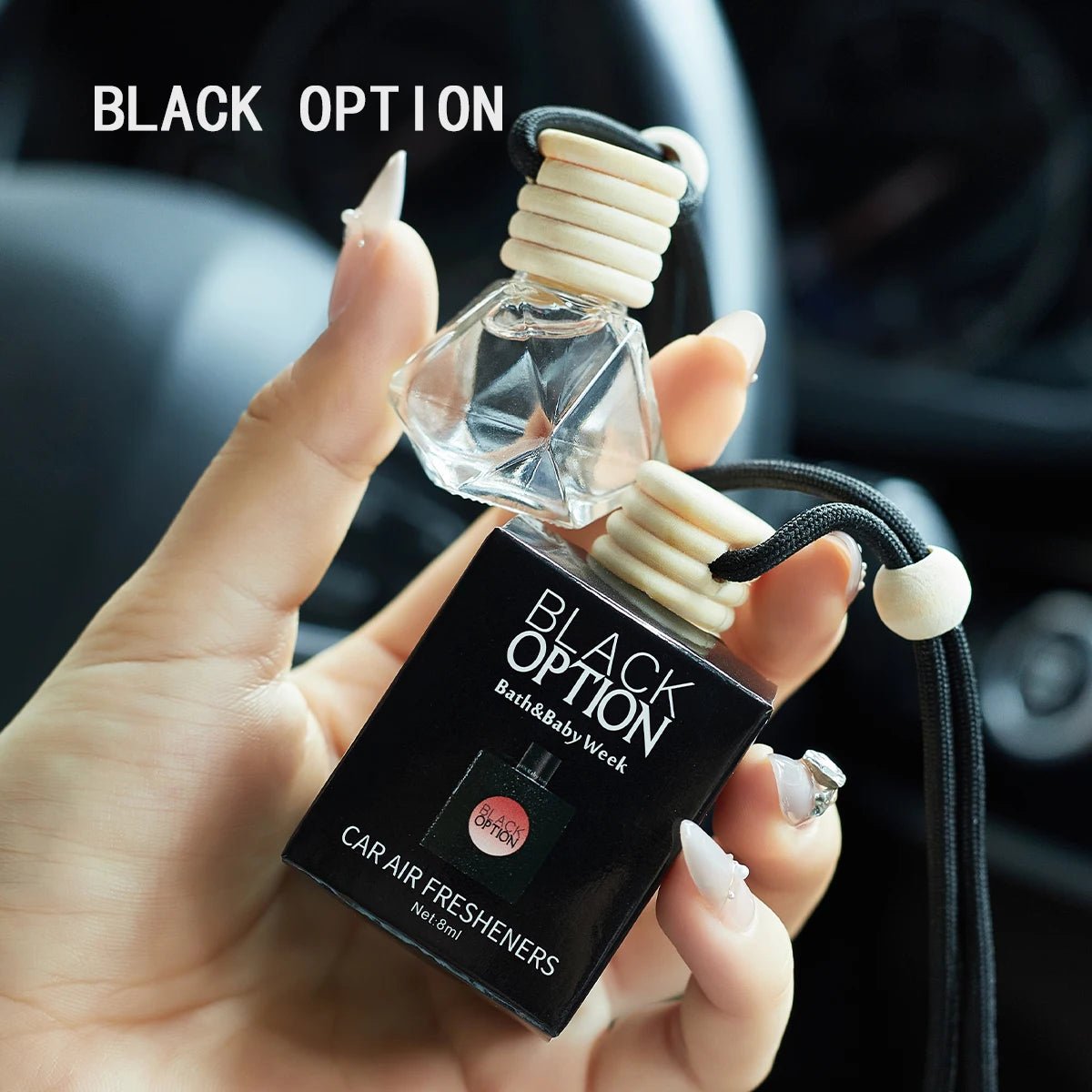 Perfume Car perfume, a car fragrance used for car interior accessories, a long - term car air freshener, keep charming and fresh - TheGlamTrend200000182:193BLACK OPTIONBLACK OPTIONPerfume Car perfume, a car fragrance used for car interior accessories, a long - term car air freshener, keep charming and fresh