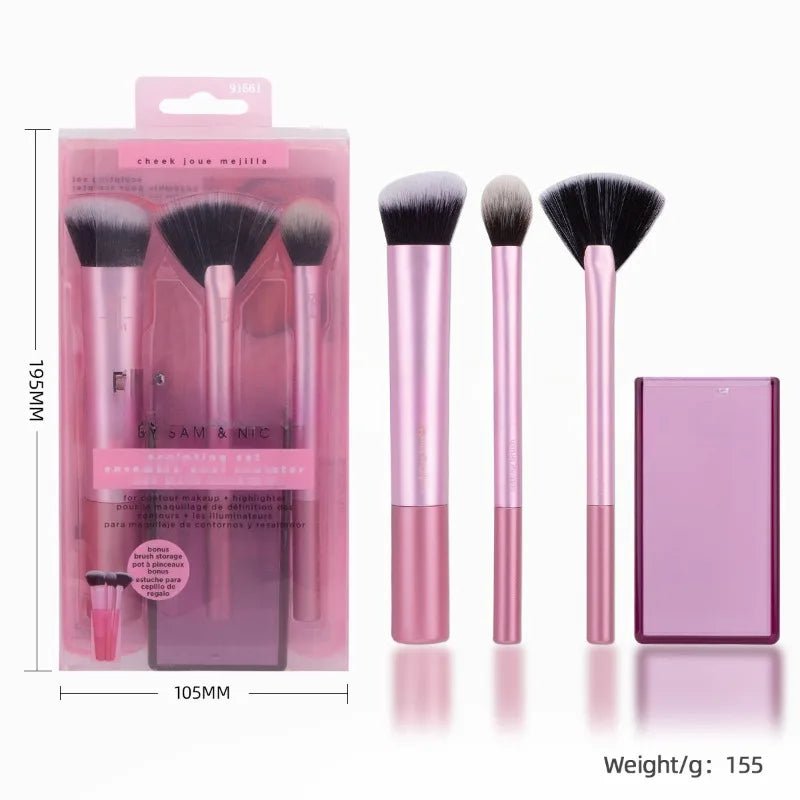 Popular Full Set of Makeup Brush Set Powder Blusher Brush Halo Dye Brush Eye Shadow Brush Beauty Egg - TheGlamTrend200007787:69115611561Popular Full Set of Makeup Brush Set Powder Blusher Brush Halo Dye Brush Eye Shadow Brush Beauty Egg