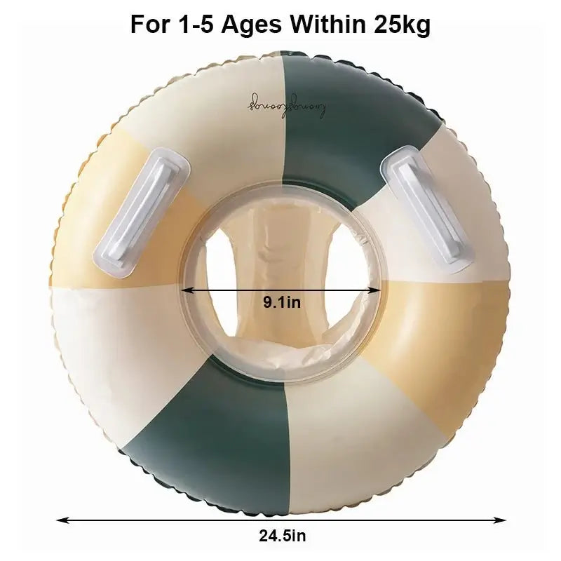 Rooxin Pool Float Baby Swim Ring Tube Inflatable Swimming Seat Ring For Kid Child Swimming Circle Beach Water Play Equipment - TheGlamTrend14:3661 - 5 Ages Within 25kg;200007763:2013361001 - 5 Ages Within 25kg 3CHINARooxin Pool Float Baby Swim Ring Tube Inflatable Swimming Seat Ring For Kid Child Swimming Circle Beach Water Play Equipment