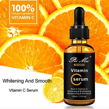 Skincare Products Vitamin C Facial Serum Brighten Skin Lighten Spots Hyaluronic Acid Face Essence Skin Care Products 30ml - TheGlamTrend200000581:200006902Vitamin CVitamin CSkincare Products Vitamin C Facial Serum Brighten Skin Lighten Spots Hyaluronic Acid Face Essence Skin Care Products 30ml