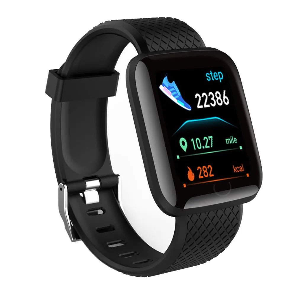 Smart Watches For Women Men Bluetooth Connect Phone Player Music Control Fitness Heart Rate Monitor Sport Bracelet Digital Y68 - TheGlamTrend14:175Black 116PlusBlack 116PlusSmart Watches For Women Men Bluetooth Connect Phone Player Music Control Fitness Heart Rate Monitor Sport Bracelet Digital Y68