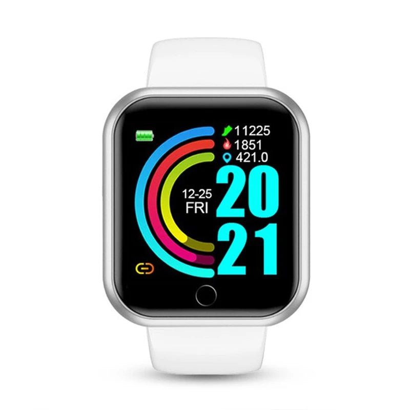 Smart Watches For Women Men Bluetooth Connect Phone Player Music Control Fitness Heart Rate Monitor Sport Bracelet Digital Y68 - TheGlamTrend14:29White Y68White Y68Smart Watches For Women Men Bluetooth Connect Phone Player Music Control Fitness Heart Rate Monitor Sport Bracelet Digital Y68