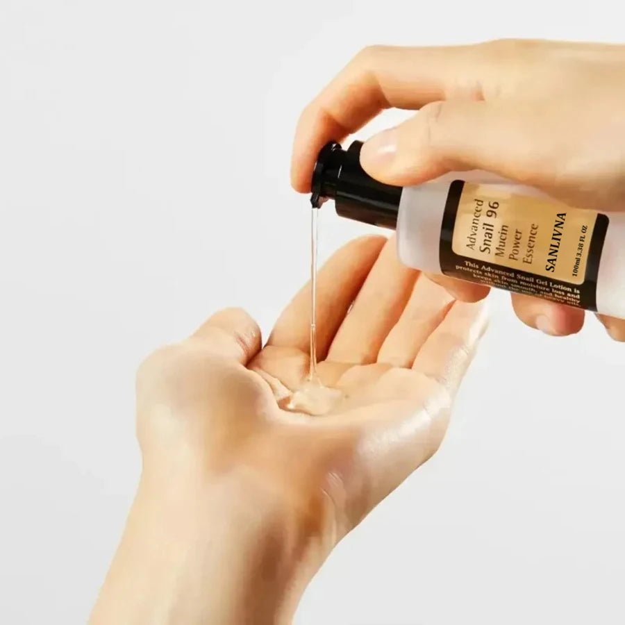 Snail Mucin 96% Korean Skin Care Facial Essence Fading Fine Lines Repair Essence Firming Facial Snail Brightening Anti - Aging - TheGlamTrend200000581:200008194100mlSnail Mucin 96% Korean Skin Care Facial Essence Fading Fine Lines Repair Essence Firming Facial Snail Brightening Anti - Aging