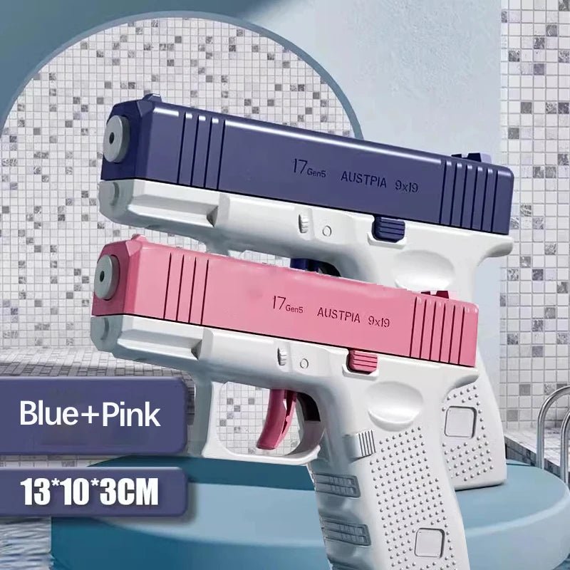 Summer Water Gun non Electric Pistol High - pressure Full Automatic Shooting Water Beach Toy Gun For kid Children Boys Girls - TheGlamTrend14:100018786pink bluepink blueSummer Water Gun non Electric Pistol High - pressure Full Automatic Shooting Water Beach Toy Gun For kid Children Boys Girls