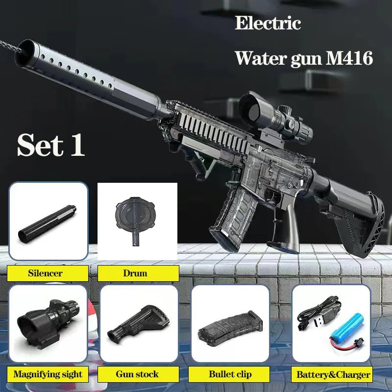Summer Water Gun non Electric Pistol High - pressure Full Automatic Shooting Water Beach Toy Gun For kid Children Boys Girls - TheGlamTrend14:10Water Gun Set 1Water Gun Set 1Summer Water Gun non Electric Pistol High - pressure Full Automatic Shooting Water Beach Toy Gun For kid Children Boys Girls