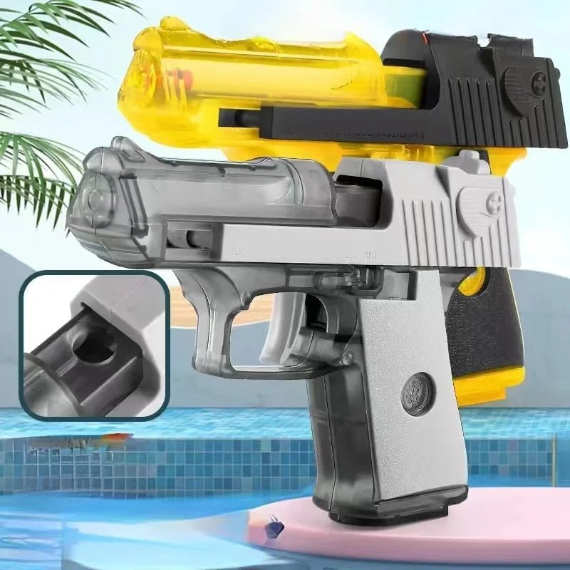 Summer Water Gun non Electric Pistol High - pressure Full Automatic Shooting Water Beach Toy Gun For kid Children Boys Girls - TheGlamTrend14:2000001952PCS2PCSSummer Water Gun non Electric Pistol High - pressure Full Automatic Shooting Water Beach Toy Gun For kid Children Boys Girls