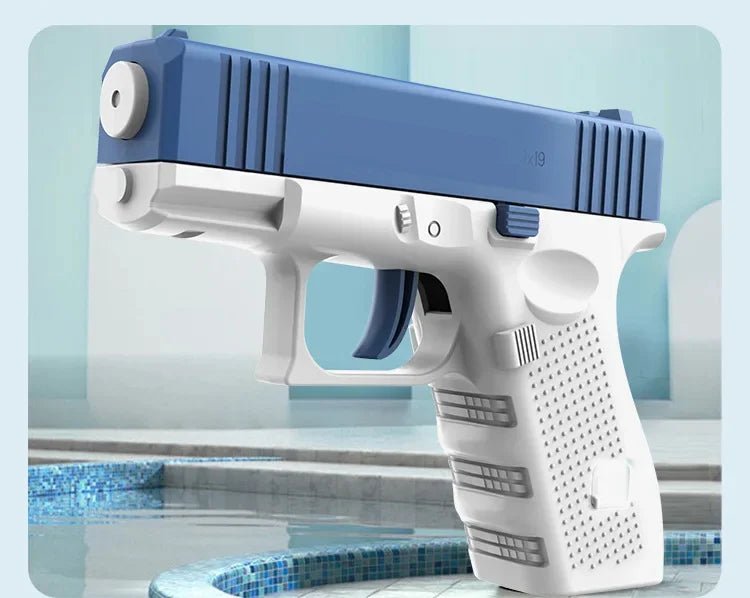 Summer Water Gun non Electric Pistol High - pressure Full Automatic Shooting Water Beach Toy Gun For kid Children Boys Girls - TheGlamTrend14:200006152blueblueSummer Water Gun non Electric Pistol High - pressure Full Automatic Shooting Water Beach Toy Gun For kid Children Boys Girls
