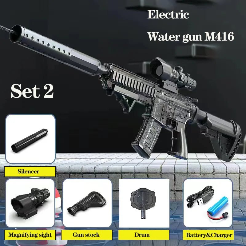 Summer Water Gun non Electric Pistol High - pressure Full Automatic Shooting Water Beach Toy Gun For kid Children Boys Girls - TheGlamTrend14:29Water Gun Set 2Water Gun Set 2Summer Water Gun non Electric Pistol High - pressure Full Automatic Shooting Water Beach Toy Gun For kid Children Boys Girls