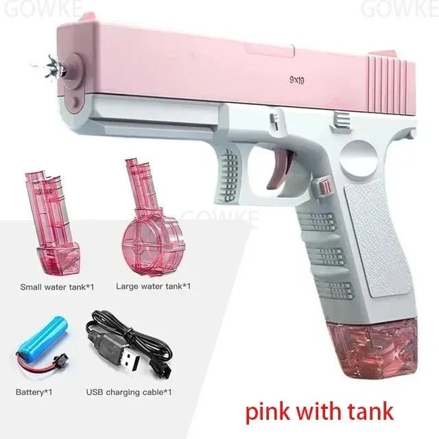 Summer Water Gun non Electric Pistol High - pressure Full Automatic Shooting Water Beach Toy Gun For kid Children Boys Girls - TheGlamTrend14:365458pink with tanpink with tanSummer Water Gun non Electric Pistol High - pressure Full Automatic Shooting Water Beach Toy Gun For kid Children Boys Girls