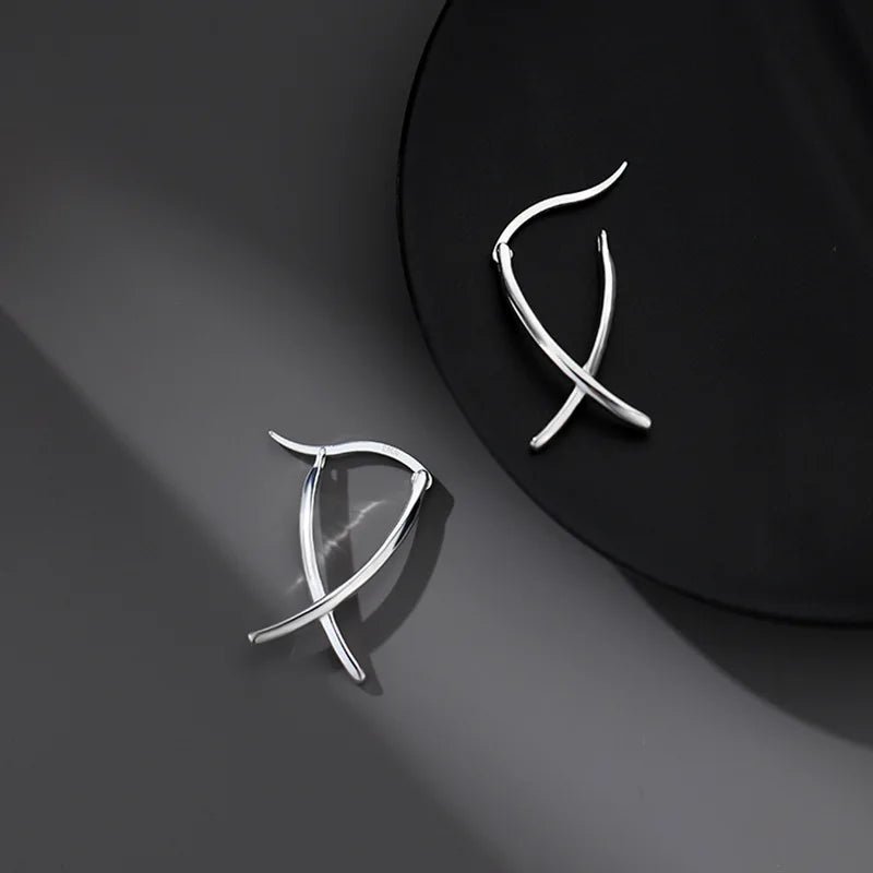 Trendy Jewelry Simply Earrings Unique Geometry Earrings For Women Gift Earings Fashion Jewelry Korean Silver Color Earrings - TheGlamTrend200001034:361180qd388qd388Trendy Jewelry Simply Earrings Unique Geometry Earrings For Women Gift Earings Fashion Jewelry Korean Silver Color Earrings