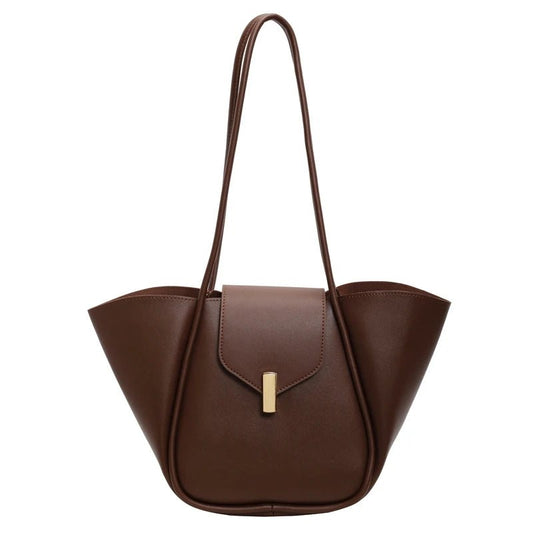 ‌Trendy PU Tote Bags for Women 2025 Oversized Commuter Bag Fashionable Work Purse Lightweight Beach Shopping Shoulder Bag - TheGlamTrend14:200005100Coffee‌Trendy PU Tote Bags for Women 2025 Oversized Commuter Bag Fashionable Work Purse Lightweight Beach Shopping Shoulder Bag
