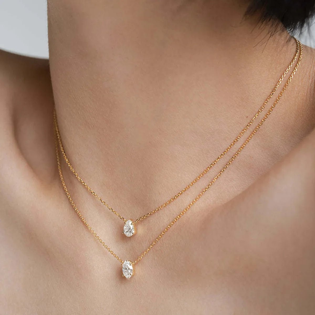 Trendy Zircon Pendant Necklace For Women Multilayer Chain Choker Fashion Female Party Shiny Jewelry Gift - TheGlamTrend200001034:20167380844Trendy Zircon Pendant Necklace For Women Multilayer Chain Choker Fashion Female Party Shiny Jewelry Gift