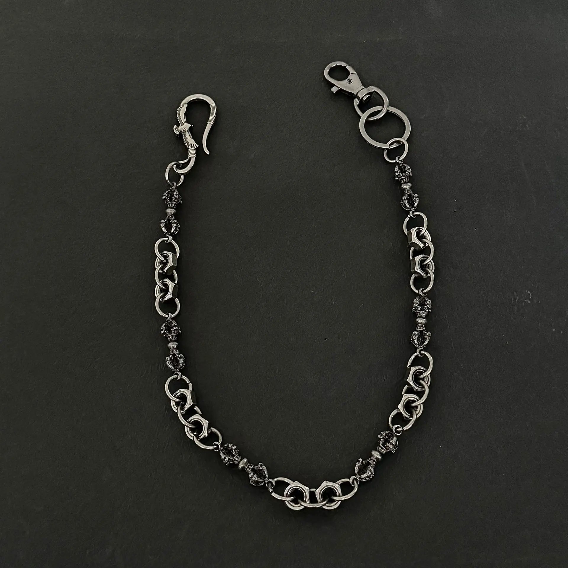 Trouser Chains for Men Pants Chain Jean Belt Biker Wallet Chain Eagle Charm for Men Hip Hop Punk Heavy Goth Accessories - TheGlamTrend<none>Trouser Chains for Men Pants Chain Jean Belt Biker Wallet Chain Eagle Charm for Men Hip Hop Punk Heavy Goth Accessories