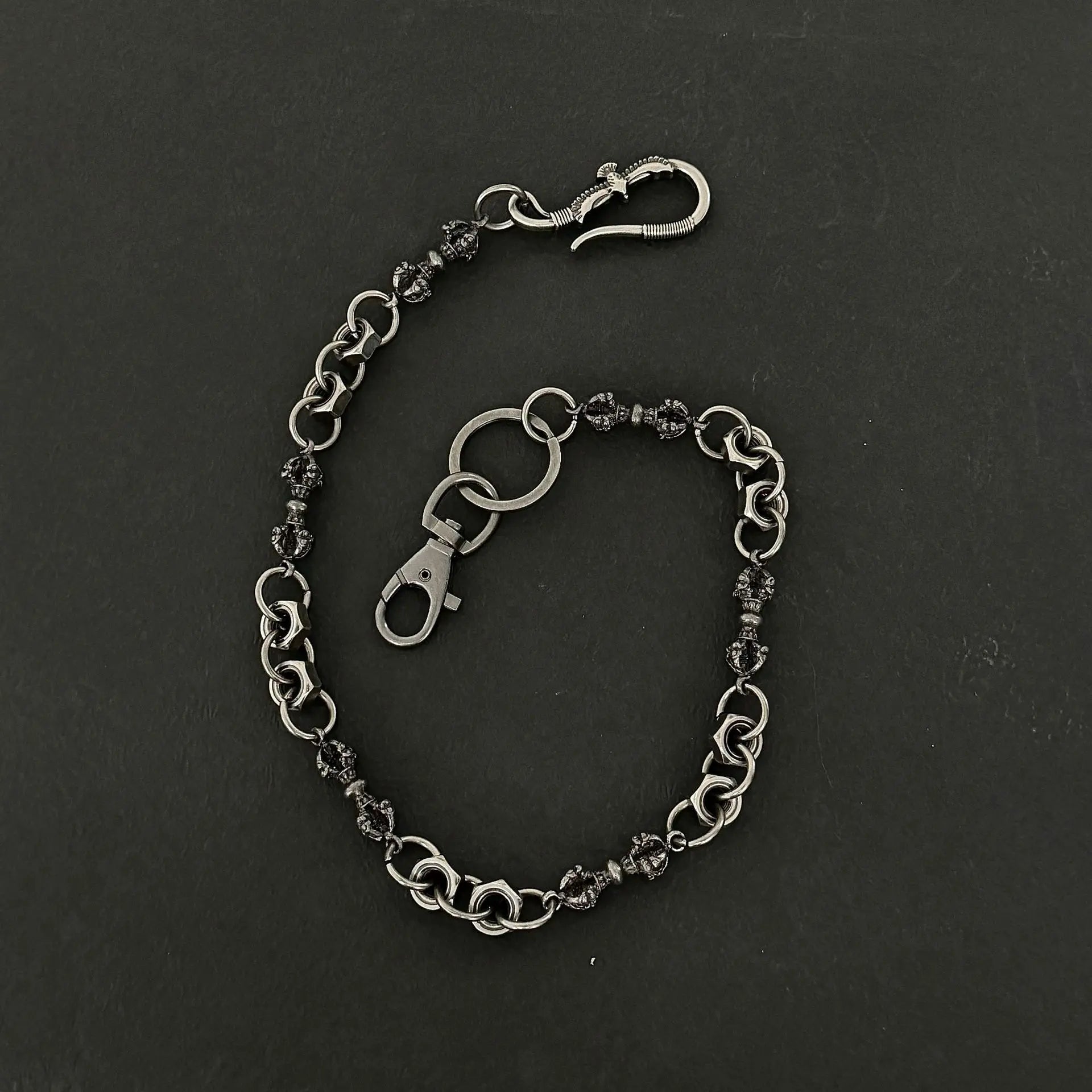 Trouser Chains for Men Pants Chain Jean Belt Biker Wallet Chain Eagle Charm for Men Hip Hop Punk Heavy Goth Accessories - TheGlamTrend<none>Trouser Chains for Men Pants Chain Jean Belt Biker Wallet Chain Eagle Charm for Men Hip Hop Punk Heavy Goth Accessories