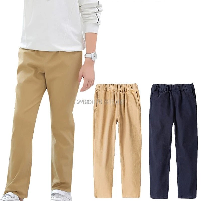 Trousers For Boys 100% Cotton Formal School Performance Suit Pant Brand Gentle Kids Wedding Trousers Menino Sports Pants 4 - 16Y - TheGlamTrend14:193black pants;200000463:200661905black pants12TTrousers For Boys 100% Cotton Formal School Performance Suit Pant Brand Gentle Kids Wedding Trousers Menino Sports Pants 4 - 16Y