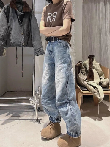 Trousers Jeans Pants for Woman Street Wear Clothes Korean Fashion Streetwear Women Y2k Clothing American Vintage Women's Baggy - TheGlamTrend14:173;5:4183BlueXXXLTrousers Jeans Pants for Woman Street Wear Clothes Korean Fashion Streetwear Women Y2k Clothing American Vintage Women's Baggy