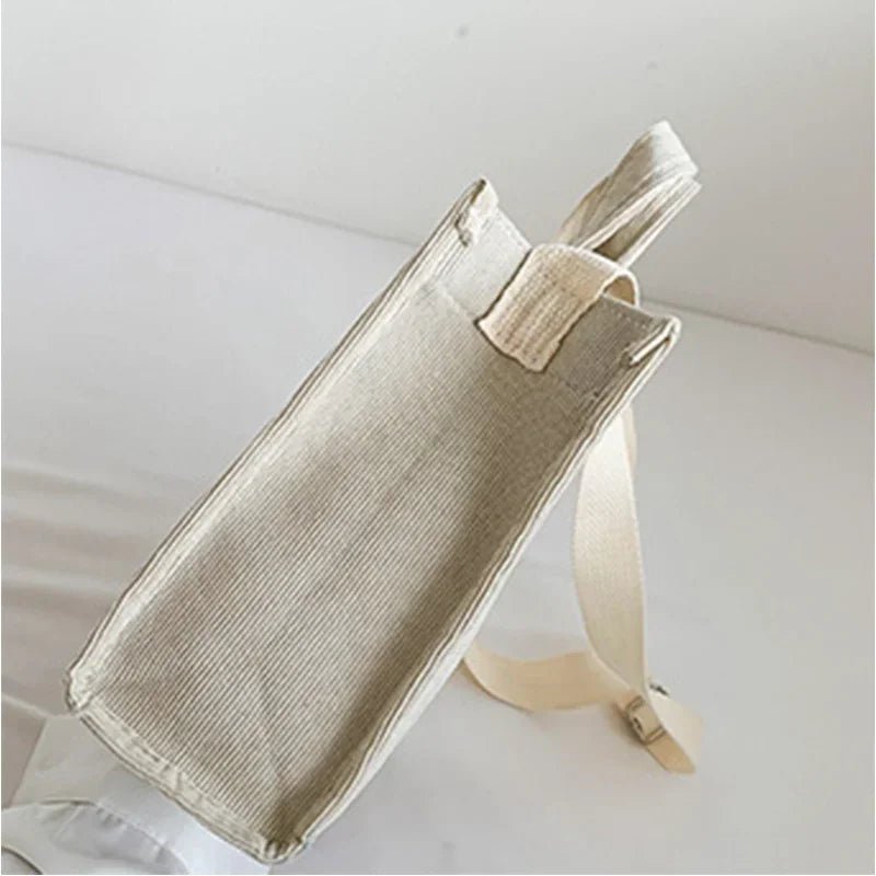 Women Handbag Simple Corduroy Portable Large Capacity HandBag Ins Fashion Trend Small Square Handbag Single Shoulder Bags - TheGlamTrend14:366YellowWomen Handbag Simple Corduroy Portable Large Capacity HandBag Ins Fashion Trend Small Square Handbag Single Shoulder Bags