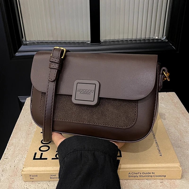 Women's Bag 2025 Autumn and Winter Simple Fashion Small Square Bag Korean Style High - Grade Fashion All - Match Casual Shoulder Bag - TheGlamTrend14:193BlackBlackWomen's Bag 2025 Autumn and Winter Simple Fashion Small Square Bag Korean Style High - Grade Fashion All - Match Casual Shoulder Bag