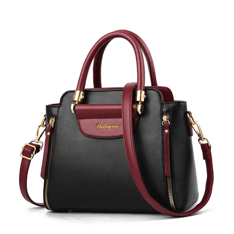 Women's bag 2025 new fashion women's bags hit color hand - held bag Europeand the United States all - match shoulder messenger bag - TheGlamTrend14:193blackWomen's bag 2025 new fashion women's bags hit color hand - held bag Europeand the United States all - match shoulder messenger bag