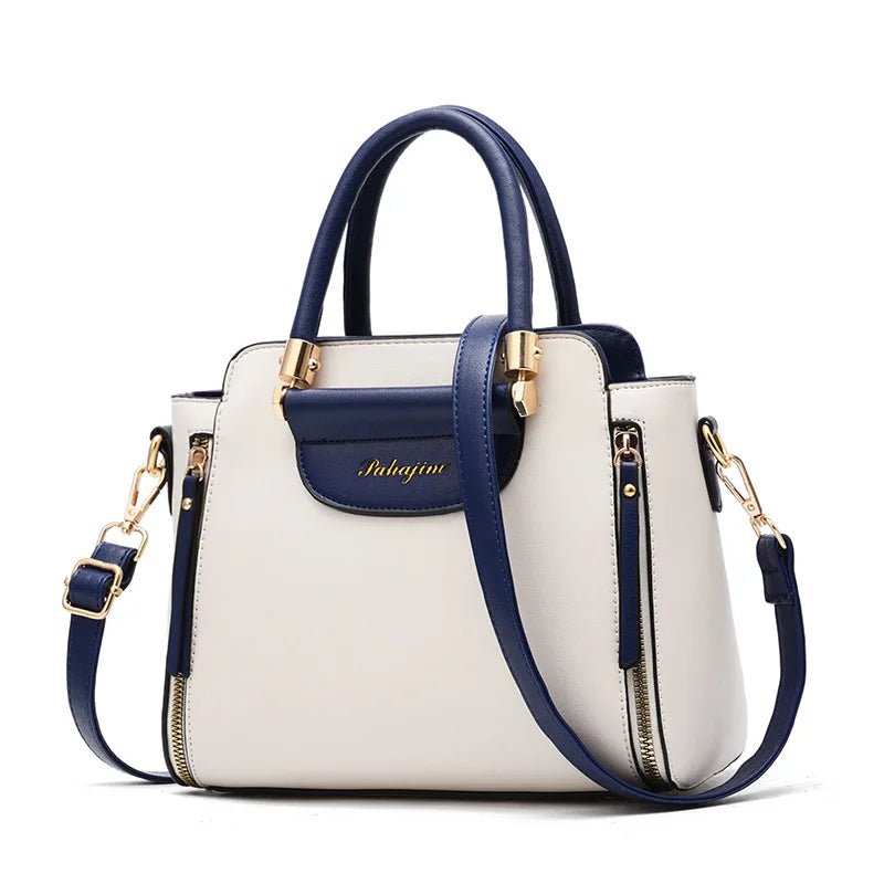 Women's bag 2025 new fashion women's bags hit color hand - held bag Europeand the United States all - match shoulder messenger bag - TheGlamTrend14:29WHITEWomen's bag 2025 new fashion women's bags hit color hand - held bag Europeand the United States all - match shoulder messenger bag