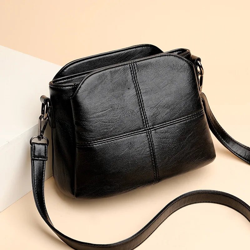 Women's Bags Retro Design Crossbody Bag Trend Quality PU Leather Bucket Shoulder Bags Small Handbags for Women - TheGlamTrend14:365458blackblackWomen's Bags Retro Design Crossbody Bag Trend Quality PU Leather Bucket Shoulder Bags Small Handbags for Women