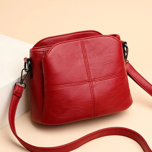 Women's Bags Retro Design Crossbody Bag Trend Quality PU Leather Bucket Shoulder Bags Small Handbags for Women - TheGlamTrend14:691redredWomen's Bags Retro Design Crossbody Bag Trend Quality PU Leather Bucket Shoulder Bags Small Handbags for Women