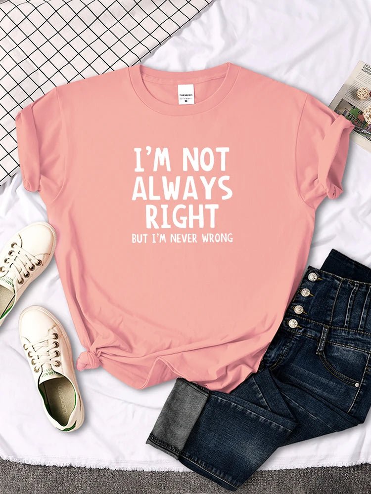 Women's T-Shirt Cool Interesting Letters Printed Tees Female Summer Oversized Tshirt Woman Round Neck Casual Tshirt Tops - TheGlamTrend14:1052Pink;5:100014065PinkXLWomen's T-Shirt Cool Interesting Letters Printed Tees Female Summer Oversized Tshirt Woman Round Neck Casual Tshirt Tops
