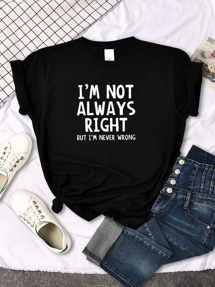 Women's T-Shirt Cool Interesting Letters Printed Tees Female Summer Oversized Tshirt Woman Round Neck Casual Tshirt Tops - TheGlamTrend14:193Black;5:4183BlackXXXLWomen's T-Shirt Cool Interesting Letters Printed Tees Female Summer Oversized Tshirt Woman Round Neck Casual Tshirt Tops