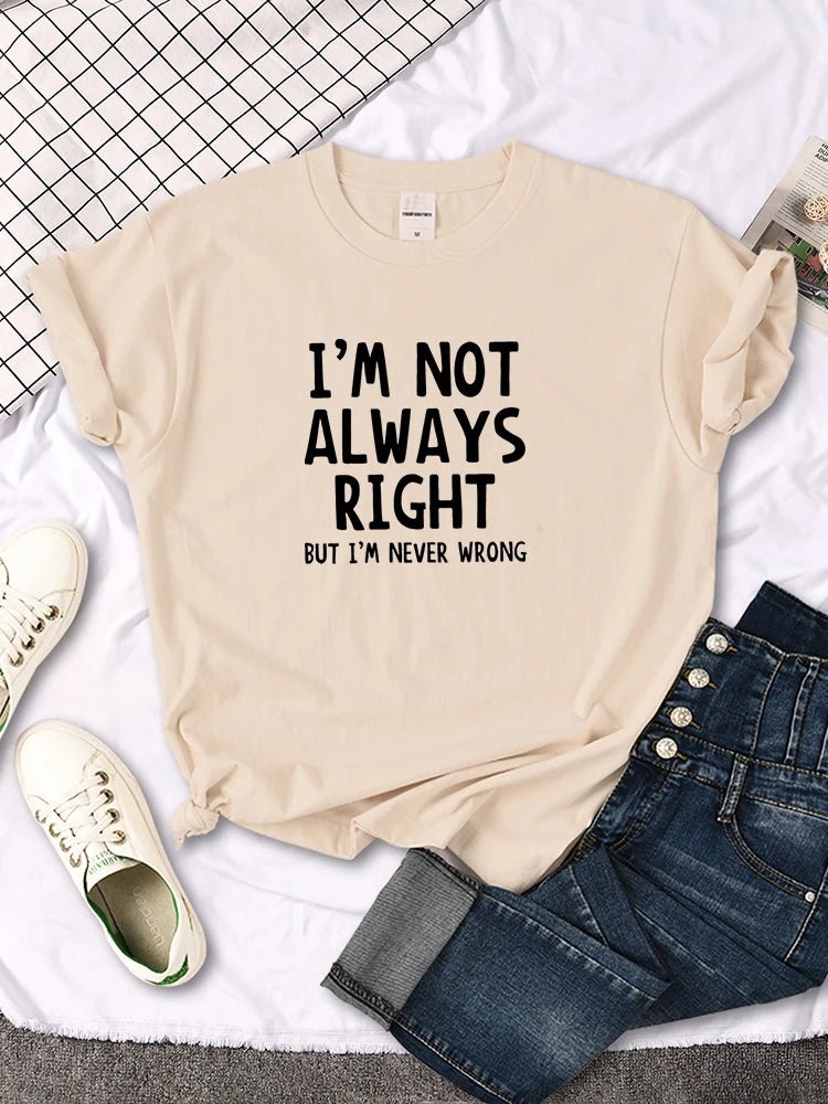 Women's T-Shirt Cool Interesting Letters Printed Tees Female Summer Oversized Tshirt Woman Round Neck Casual Tshirt Tops - TheGlamTrend14:200001438Khaki;5:361386KhakiMWomen's T-Shirt Cool Interesting Letters Printed Tees Female Summer Oversized Tshirt Woman Round Neck Casual Tshirt Tops