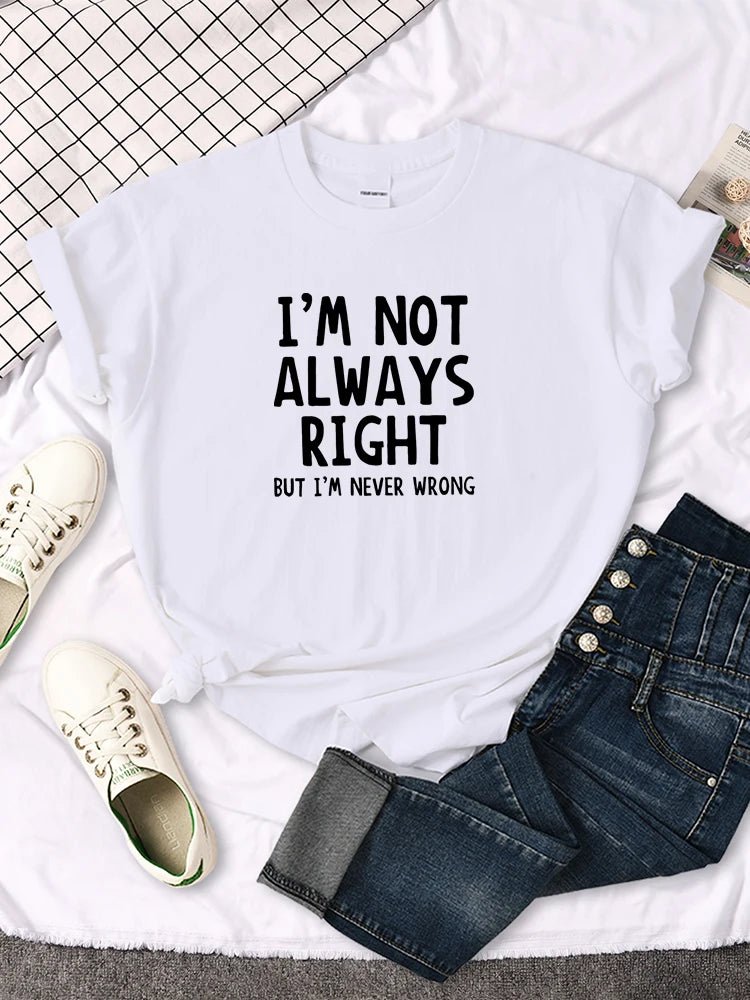 Women's T-Shirt Cool Interesting Letters Printed Tees Female Summer Oversized Tshirt Woman Round Neck Casual Tshirt Tops - TheGlamTrend14:29White;5:361386WhiteMWomen's T-Shirt Cool Interesting Letters Printed Tees Female Summer Oversized Tshirt Woman Round Neck Casual Tshirt Tops